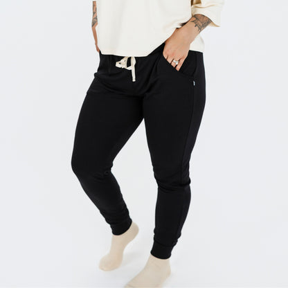 Ladies' Bamboo Lightweight Joggers | Black