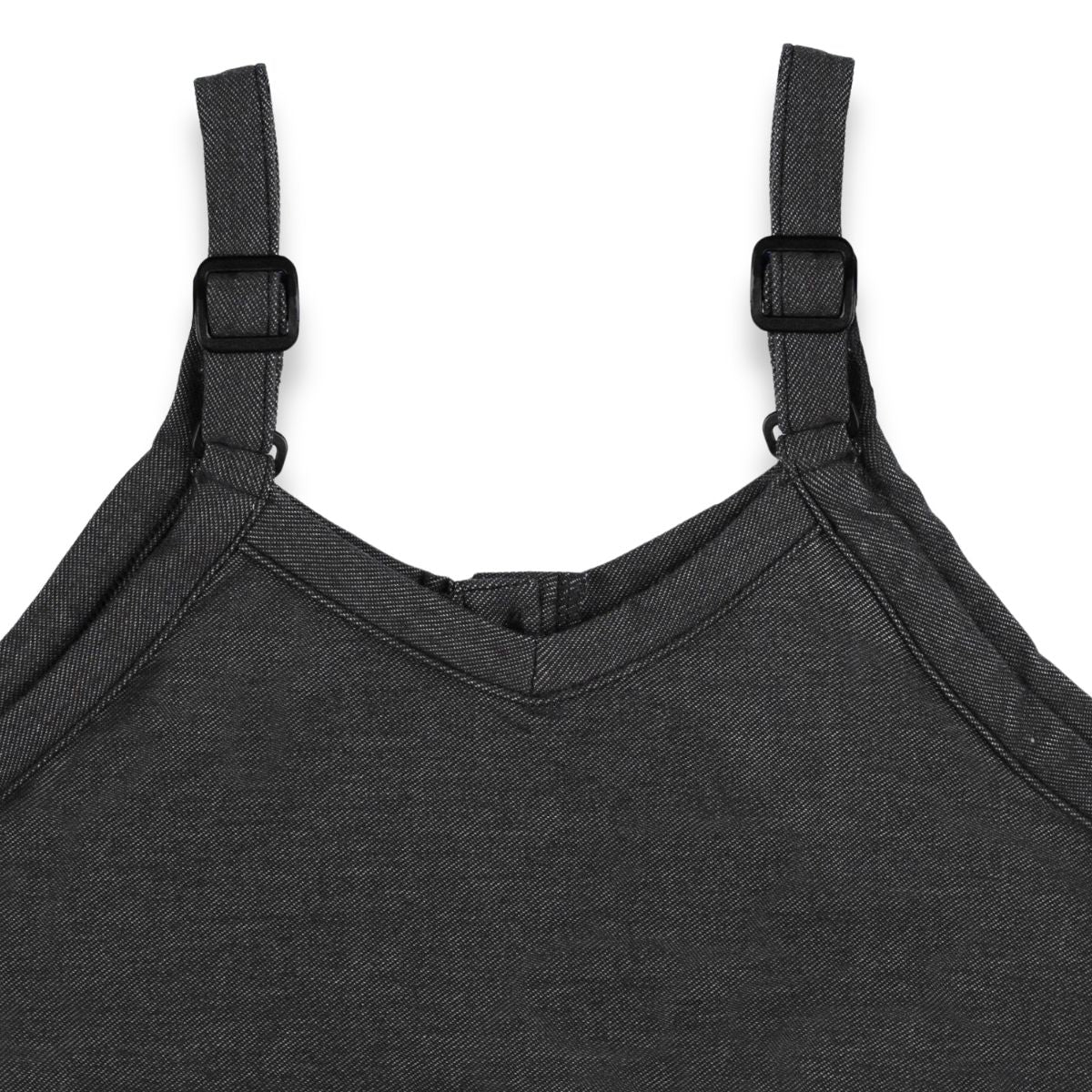 Ladies' Bamboo Terry Denim Romperall | Charcoal Denim