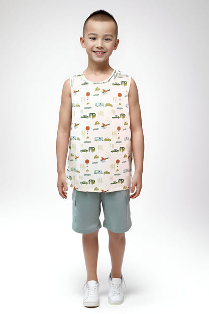 Youth Bamboo Cargo Shorts