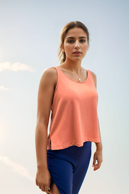 Ladies' Bamboo Cropped Tank