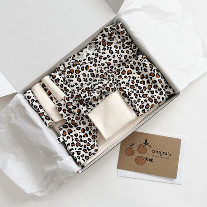 Bamboo Baby Capsule Gift Box | Snow Leopard