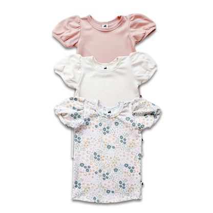 Baby/Kids Bamboo Puffed Sleeve T-shirt