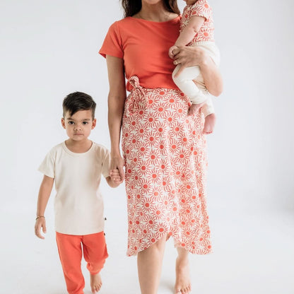 Baby/Kids' Bamboo T-Shirt | Tidal Blue - additional view
