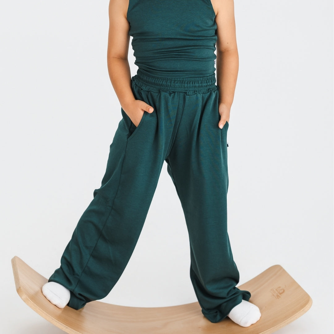 Kids' Bamboo Wide Leg Pants | Juniper