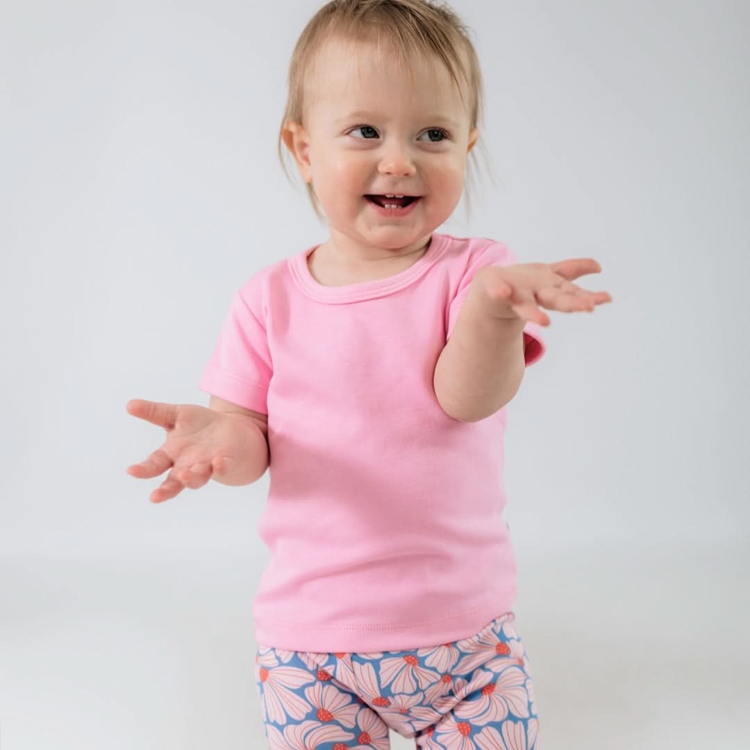 Baby/Kids' Bamboo T-Shirt | Tidal Blue - additional view