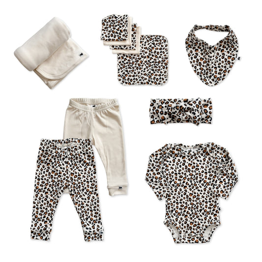 Bamboo Baby Capsule Gift Box | Snow Leopard