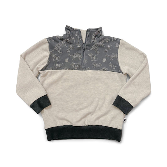 Kids Bamboo Fleece Half Zip