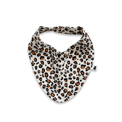 Baby Bamboo Bib | Snow Leopard