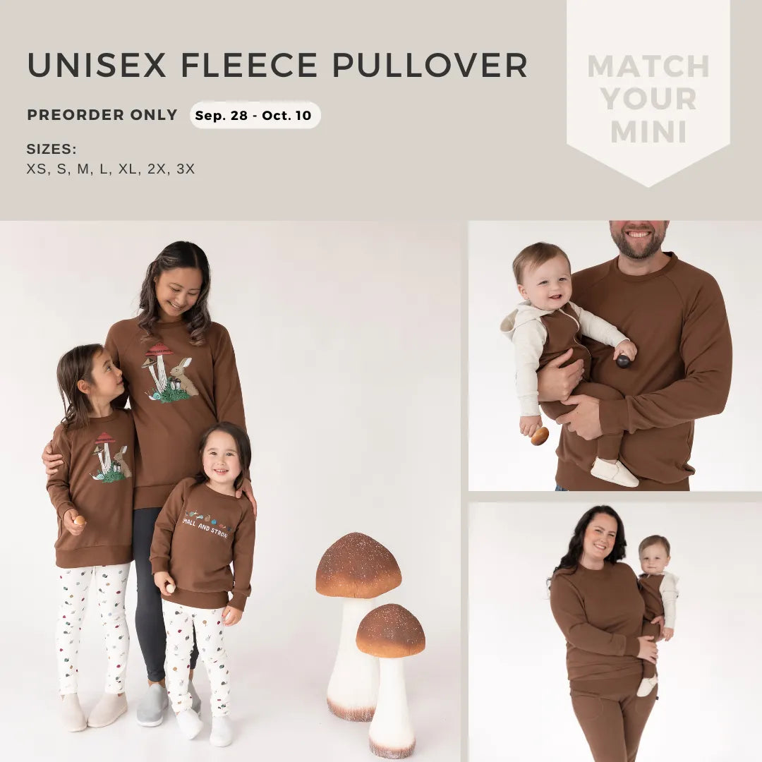 Fleece-Lined Pullover | Chestnut