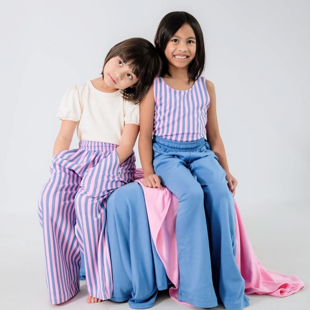 Kids Bamboo Puffed Sleeve T-Shirt | Cream - additional view