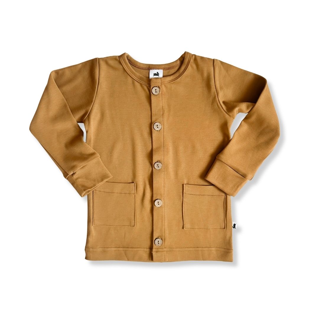 Kids' Bamboo Cardigan | Umber