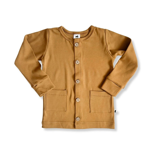 Kids' Bamboo Cardigan | Umber