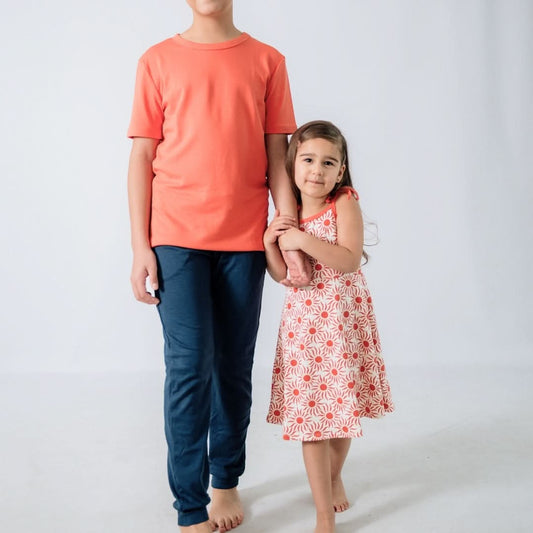 Kids' Bamboo Bow Strap Dress | Sunkissed - additional view