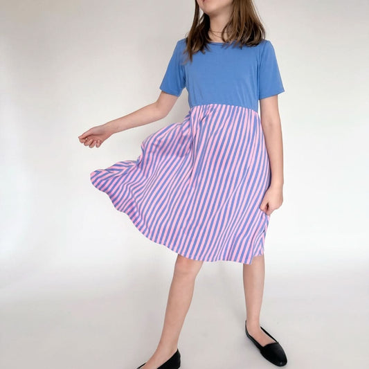 Youth Bamboo Daphne Dress | Parlour Stripe