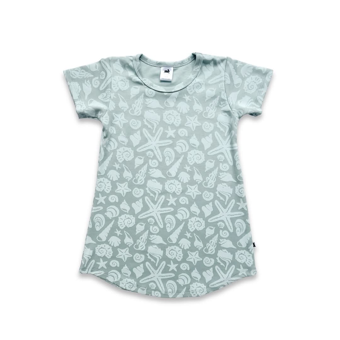 Kids' Bamboo Bamboo Winslow Dress | Flamingo Party - additional view