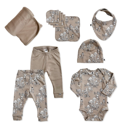 Bamboo Baby Capsule Gift Box | Acorn Buddies & Stone