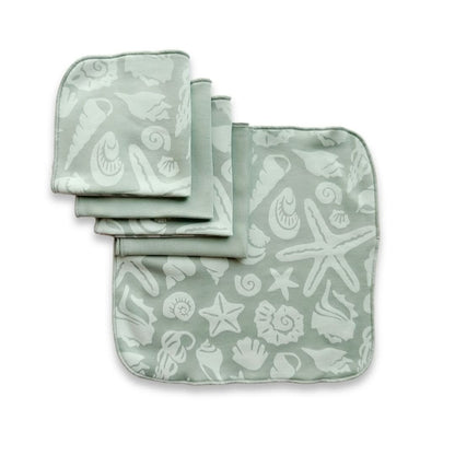 Bamboo Baby Washcloths (Pack Of 5) | Sunkissed Cream - additional view