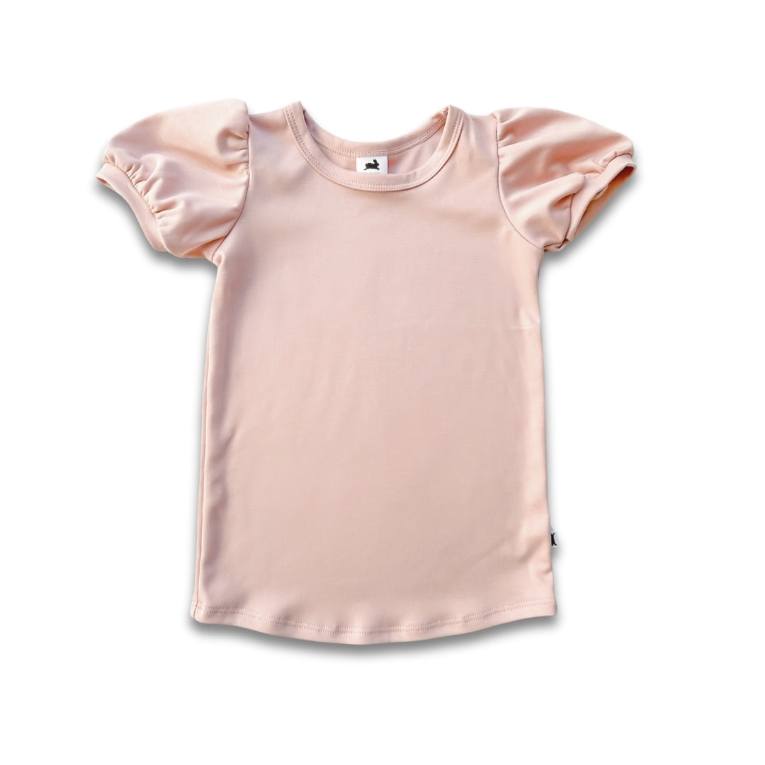 Baby/Kids Bamboo Puffed Sleeve T-shirt