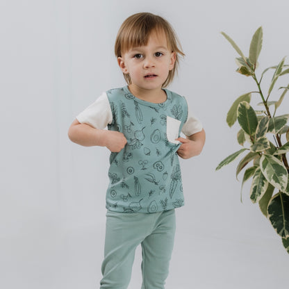 Youth Bamboo Pocket T-shirt