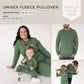 'Curiouser & Curiouser' Bamboo Fleece-Lined Pullover | Leaf Green