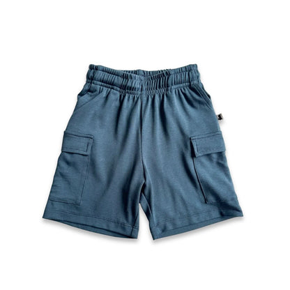 Kids' Bamboo Cargo Shorts | Navy
