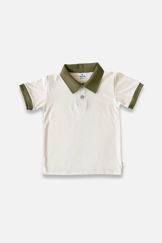 Kids Bamboo Polo Shirt