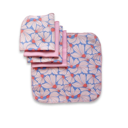 Bamboo Baby Washcloths (Pack Of 5) | Sunkissed Cream - additional view