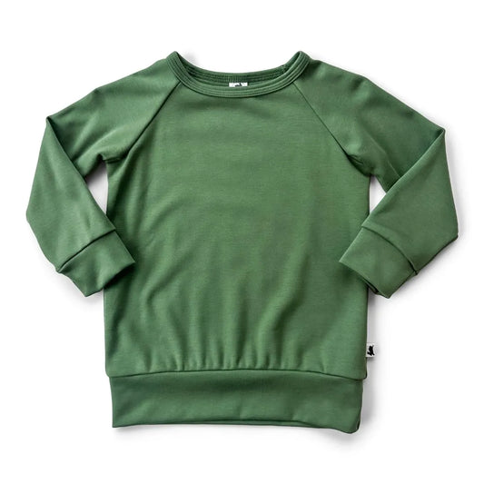 Bamboo Pullover | Leaf Green