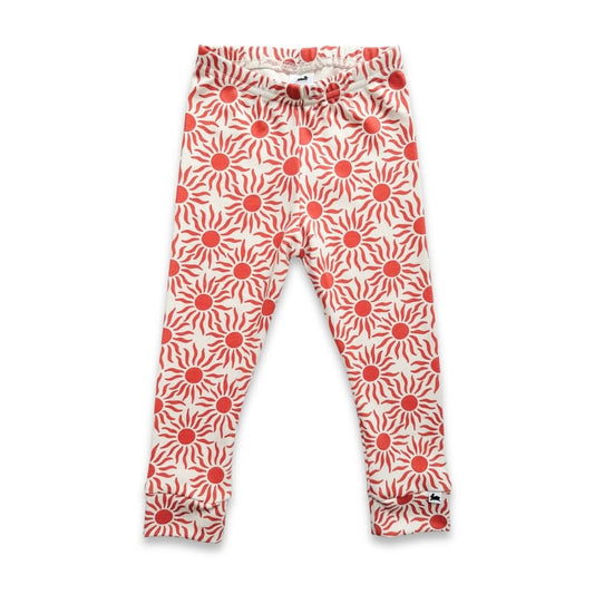 Kids' Bamboo Leggings | Taffy Pink - additional view