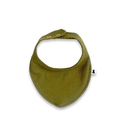 Bamboo Baby Bib | Olive Rib