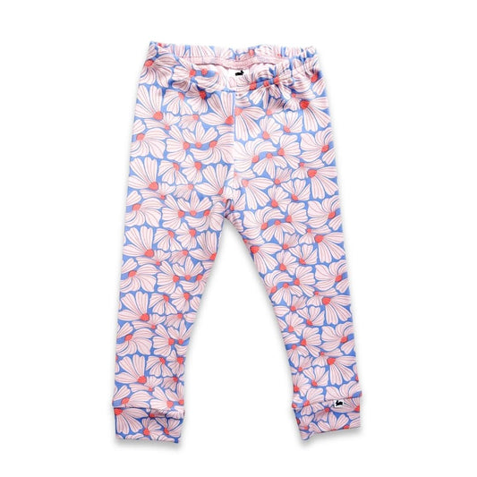 Kids' Bamboo Leggings | Taffy Pink - additional view