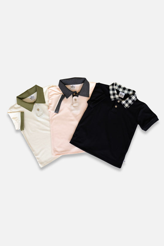 Kids Bamboo Polo Shirt