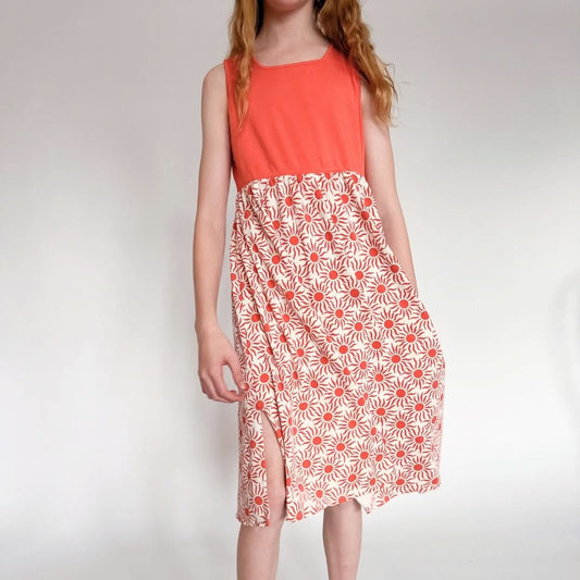 Youth Bamboo Square Neck Midi Dress | Sunkissed
