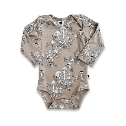 Baby Long-Sleeve Bamboo Bodysuit | Acorn Buddies