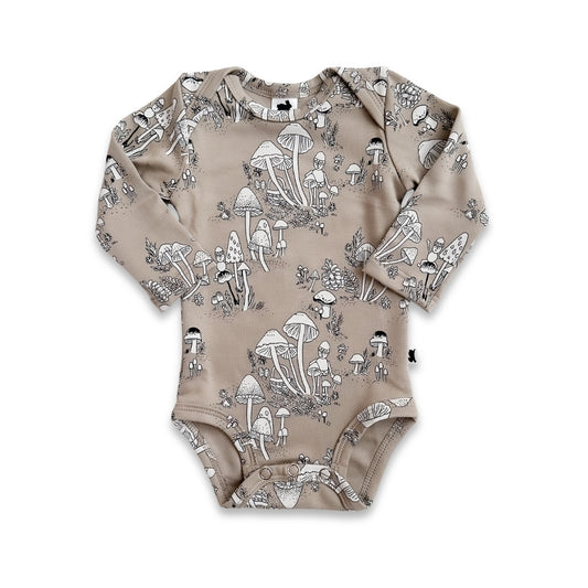 Baby Long-Sleeve Bamboo Bodysuit | Acorn Buddies
