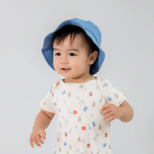 Baby/Kids' Bamboo Bucket Hat | Cream - additional view