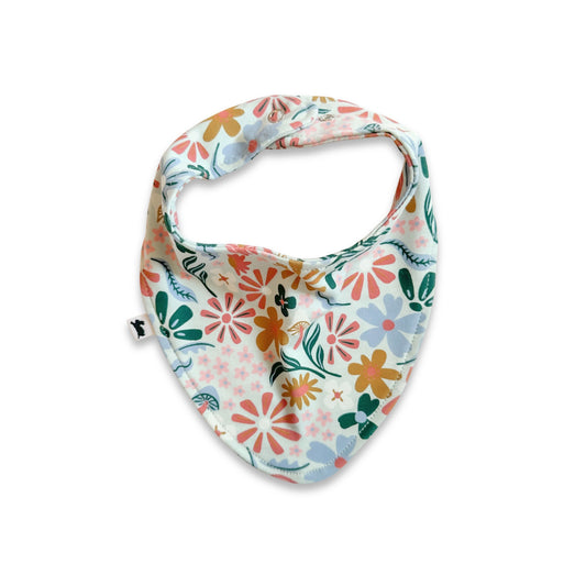 Baby Bamboo Bib | Floating Floral