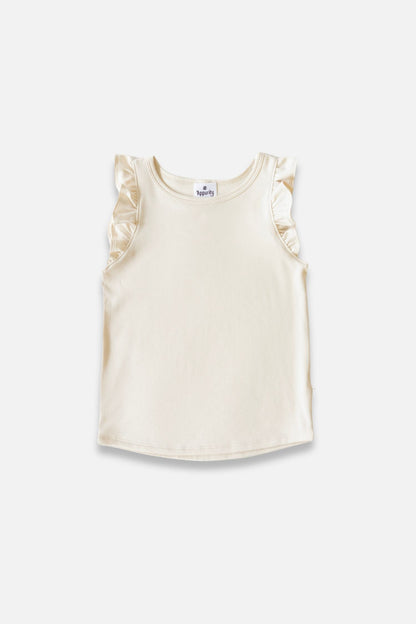 Youth Bamboo Ruffle Tank