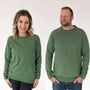 Adult Unisex Fleece-Lined Pullover | Leaf Green