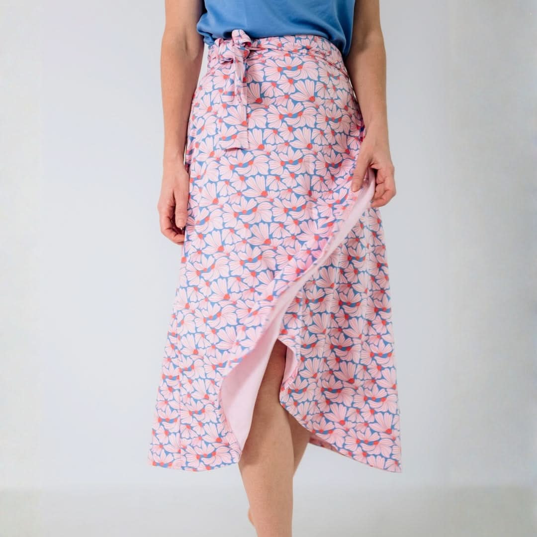 Ladies Bamboo Wrap Skirt | Sunkissed - additional view