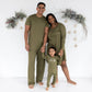 Adult Unisex Pajama Set | Olive