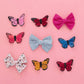 Pink Butterflies 3-Pack | Midi Bows