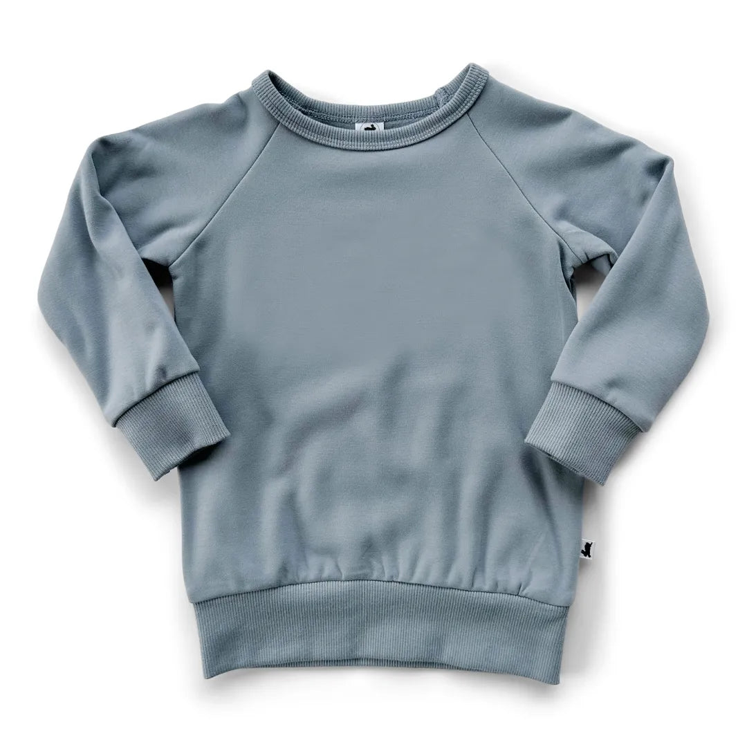Fleece-Lined Pullover | Slate