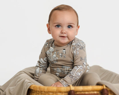 Bamboo Baby Capsule Gift Box | Acorn Buddies & Stone