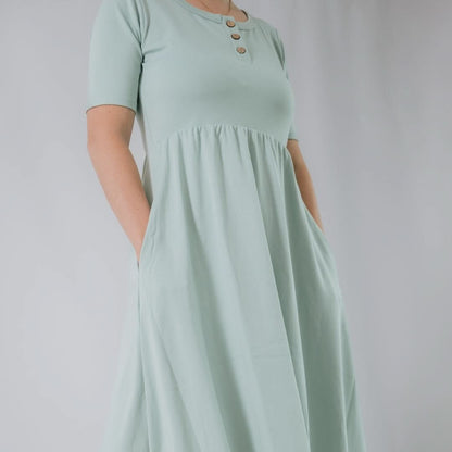 Ladies Bamboo Esme Dress | Saltwater Floral - additional view