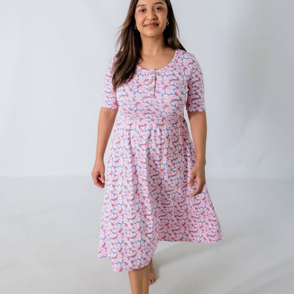 Women’s Esme Dress | Black Bamboo/cotton 5