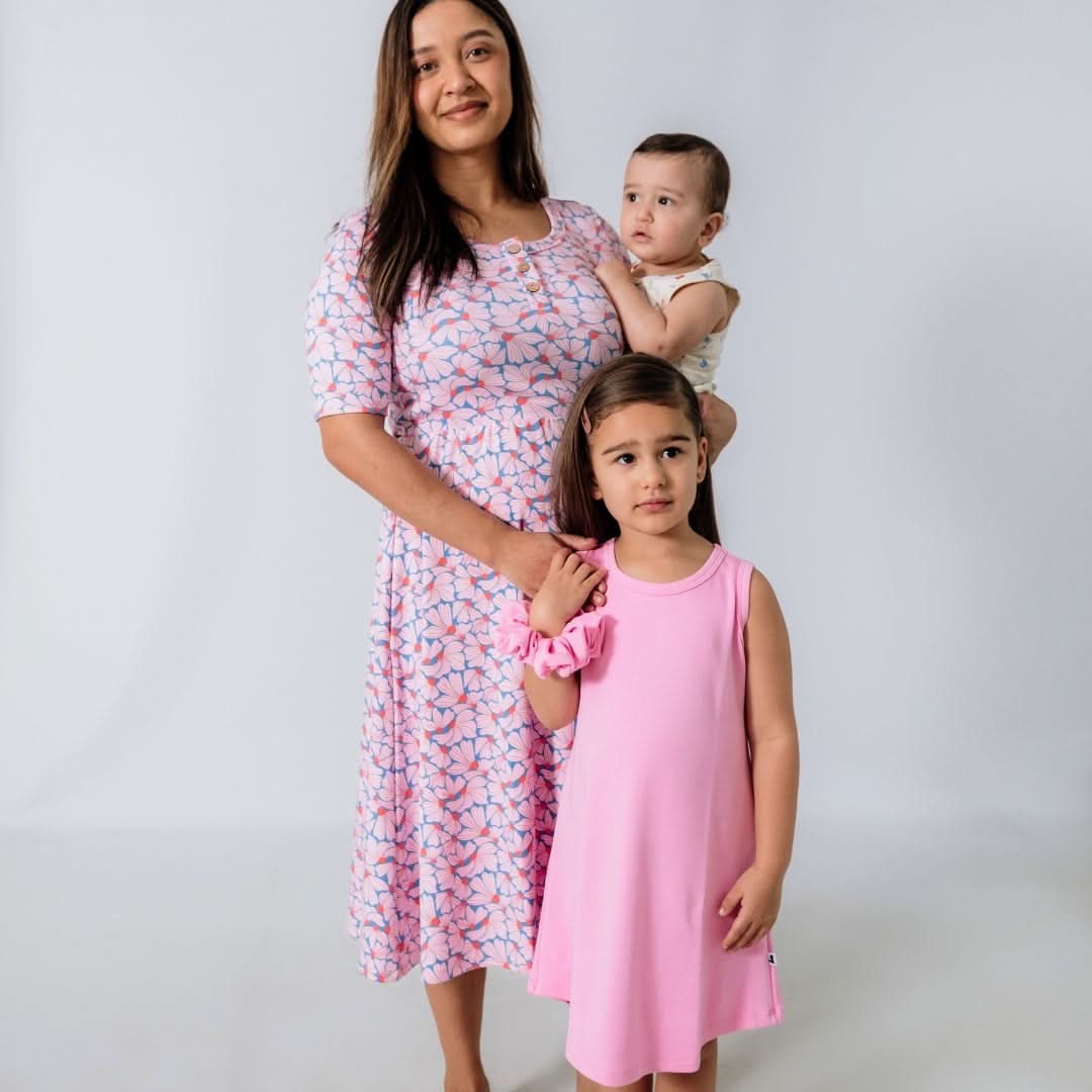 Ladies Bamboo Esme Dress | Saltwater Floral - additional view