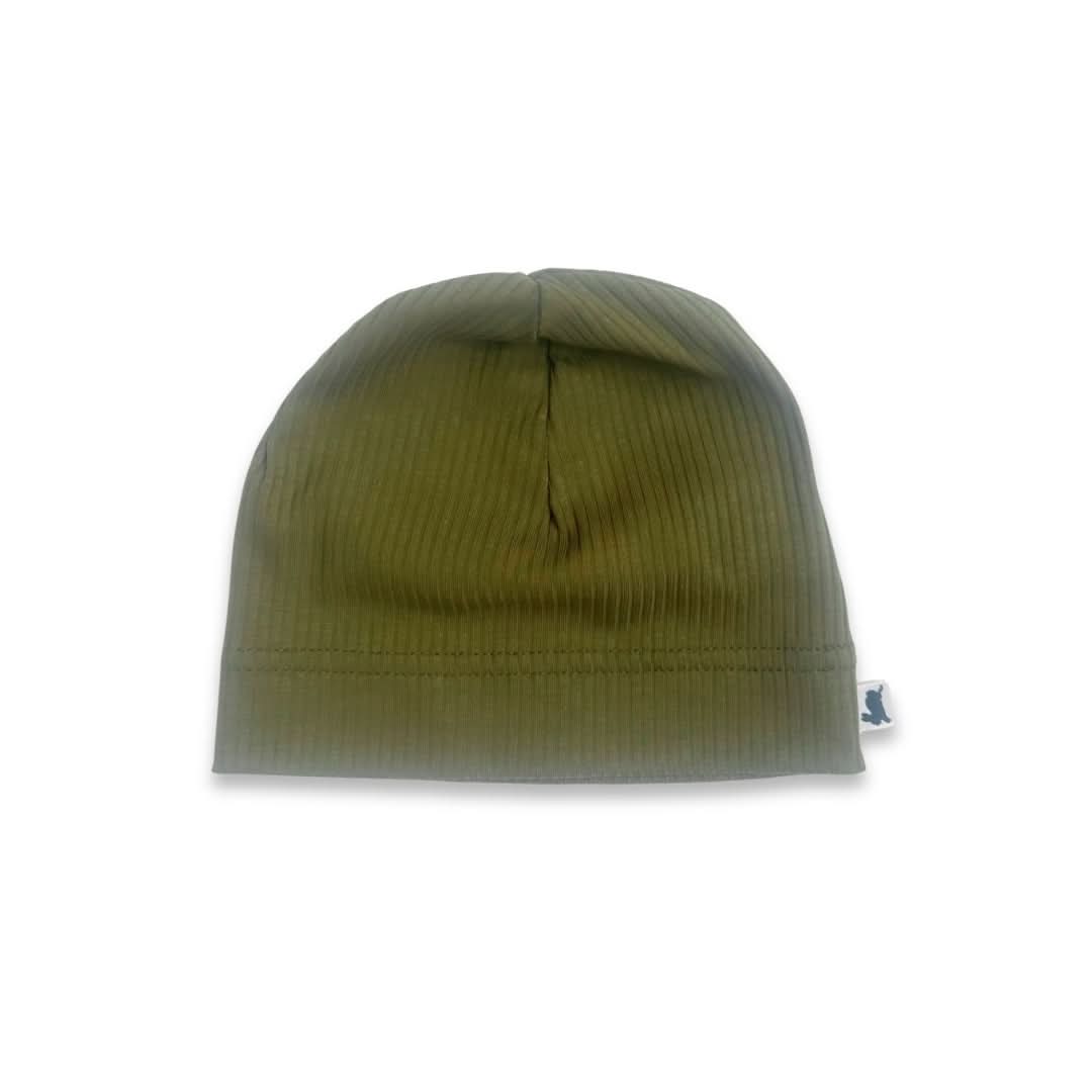 Baby/Kids' Bamboo Beanie | Olive Rib