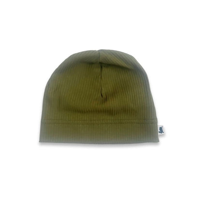 Baby/Kids' Bamboo Beanie | Olive Rib