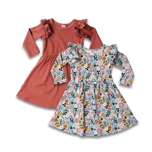 Baby/Kids' Bamboo Harper Dress | Floating Floral